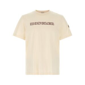 Moncler White Cotton Men's T-Shirt